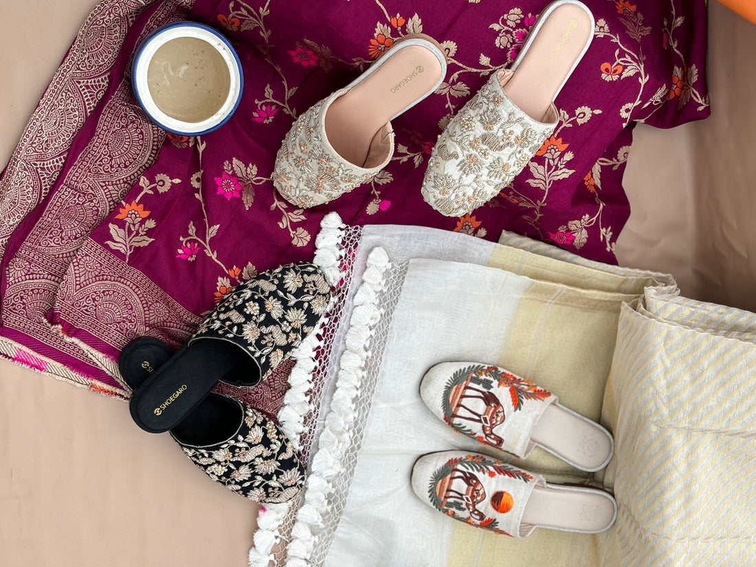 EXQUISITE INDIAN EMBROIDERIES